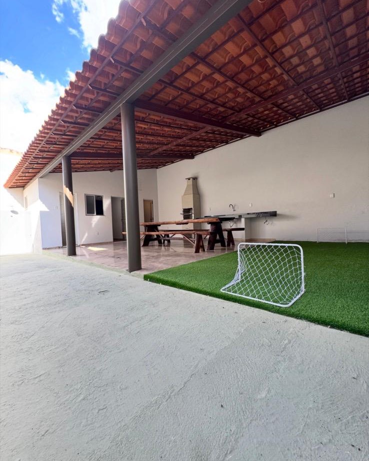 Espaço gourmet com churrasqueira